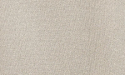 Ming Wang Stripe Hem A-line Knit Skirt In Limestone