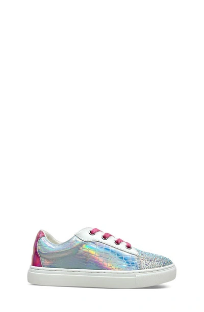 Shop Yosi Samra Kids' Miss Harper Sneaker In Iridescent