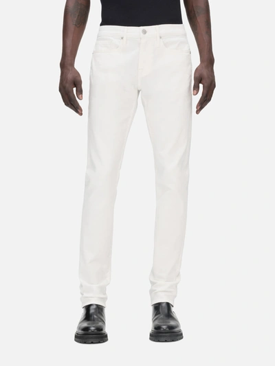 Frame Belt Loop Jeans In White