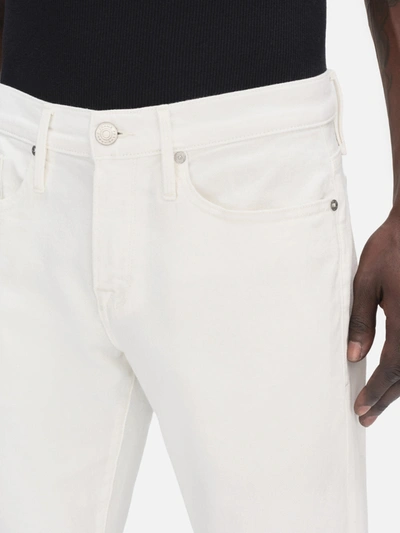Frame Belt Loop Jeans In White
