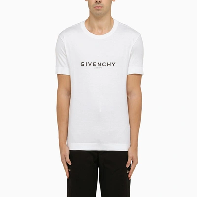 Shop Givenchy | White Cotton Crew-neck T-shirt