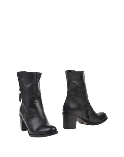Shop Manas Ankle Boots In Black