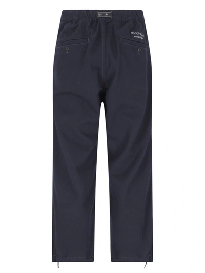 Shop And Wander Trousers In Blue