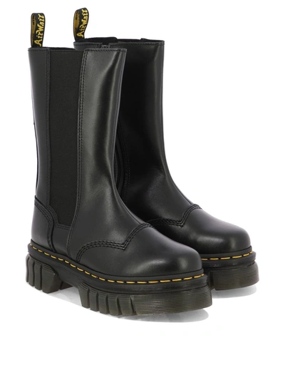 Shop Dr. Martens' Dr. Martens "audrick Chelsea Tall" Boots In Black
