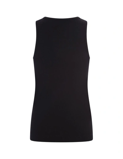 Shop Givenchy Top With Logo Plaque In Black