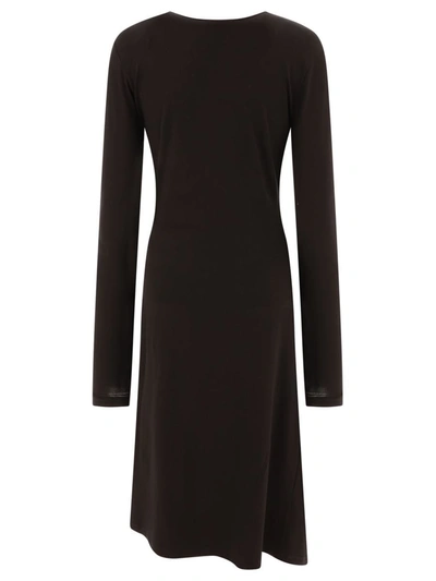 Shop Isabel Marant Étoile "lania" Stretch Dress In Black