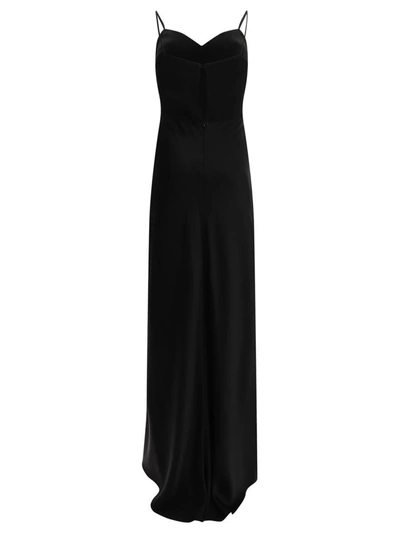Shop Max Mara Bridal "selce" Dress In Black