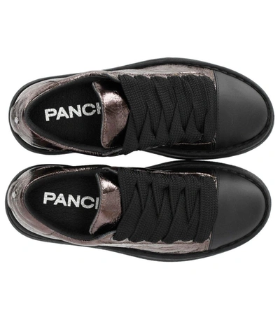 Shop Pànchic Panchic  P89 Cracklé Bronze Sneaker