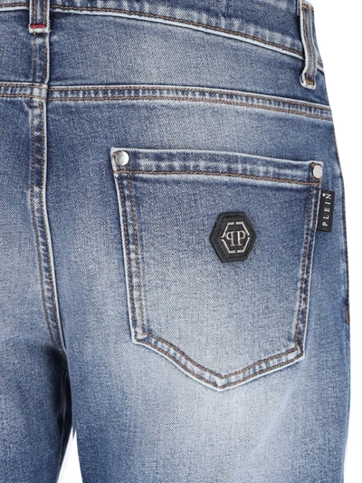 Shop Philipp Plein Jeans In Blue