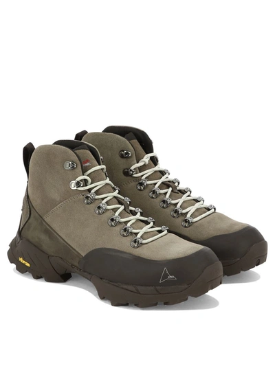 Shop Roa "andreas" Hiking Boots In Beige