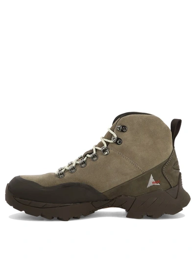 Shop Roa "andreas" Hiking Boots In Beige