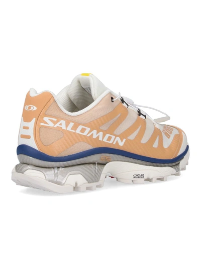 Shop Salomon Sneakers In Beige