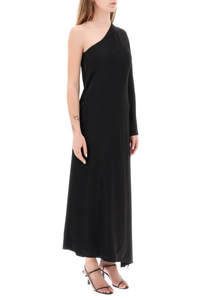 Shop By Malene Birger 'avilas' One Shoulder Maxi Dress Women In Black