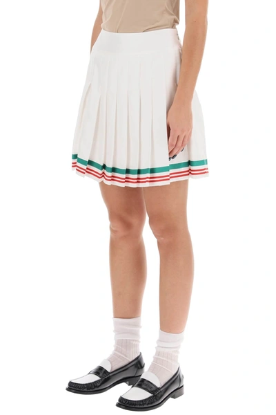 Shop Casablanca Casaway Tennis Mini Skirt Women In White