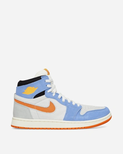 Shop Nike Air Jordan 1 Zoom Air Cmft 2 Sneakers Sail / Alpha Orange In Multicolor