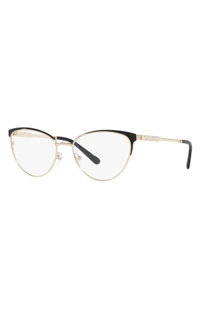 Shop Michael Kors Marsaille 55mm Cat Eye Optical Glasses In Light Gold
