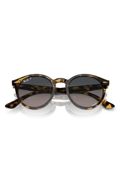 Ray Ban Larry 49mm Gradient Polarized Phantos Sunglasses In Mustard