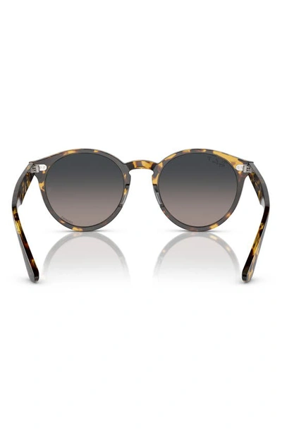 Ray Ban Larry 49mm Gradient Polarized Phantos Sunglasses In Mustard