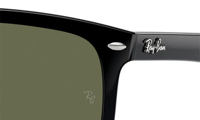 Ray Ban Boyfriend Two 60mm Polarized Square Sunglasses In Black