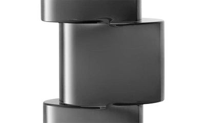 Lsa Tier Lantern Vase In Grey