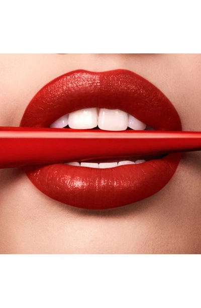 Shop Christian Louboutin Rouge Stiletto Glossy Shine Lipstick In Rodeotomato 155s