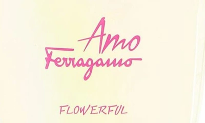 Shop Ferragamo Amo  Flowerful Eau De Toilette Set