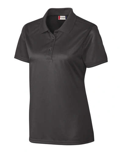 Shop Clique Lady Malmo Snagproof Polo Shirt In Black