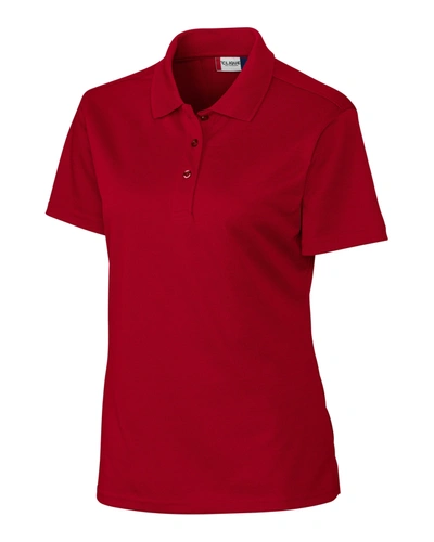 Clique Lady Malmo Snagproof Polo Shirt In Red