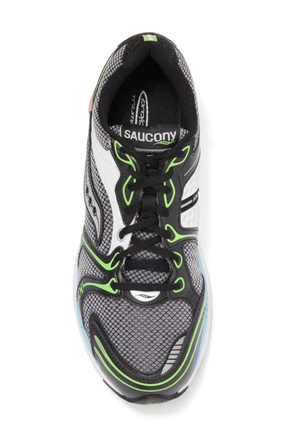 Shop Saucony Progrid Triumph 4 Sneaker In Black/ White/ Pink