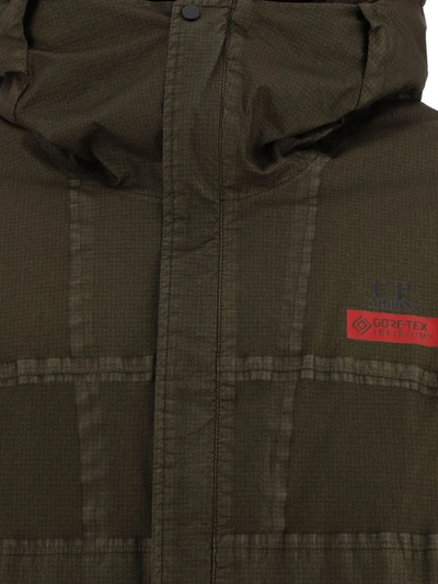 Shop C.p. Company "gore G-type" Jacket In Green