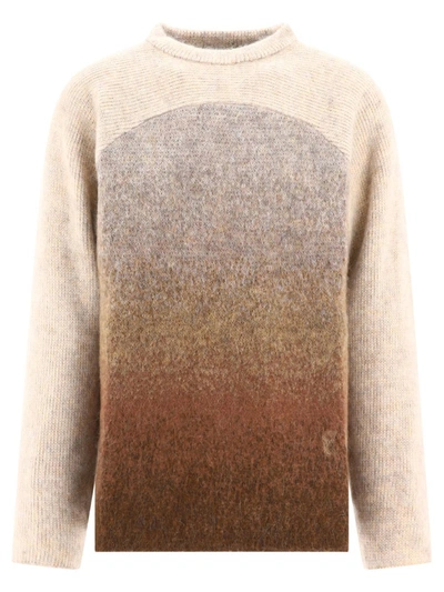Shop Erl Mohair Blend Sweater In Beige
