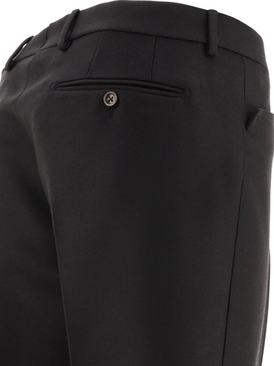Shop Tom Ford Techno Gabardine Trousers In Black