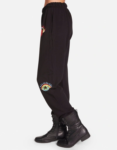 Lauren Moshi Chantria Rocker Eye In Black