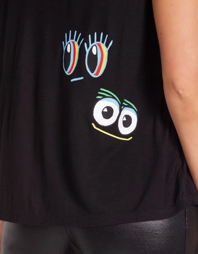 Lauren Moshi Janie Rocker Eye In Black