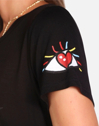 Lauren Moshi Janie Rocker Eye In Black