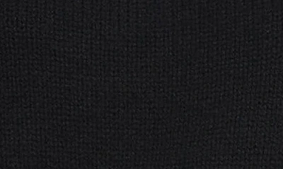 Shop Vince Monogram Cashmere Crewneck Sweater In Black