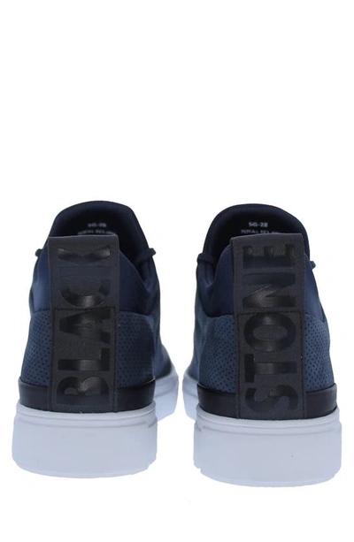 Blackstone Sg28 Perforated Sneaker In Total Eclipse