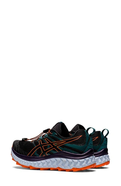 Shop Asics Trabuco Max Trail Running Shoe In Black/ Nova Orange