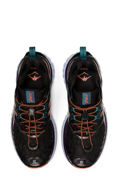 Shop Asics Trabuco Max Trail Running Shoe In Black/ Nova Orange