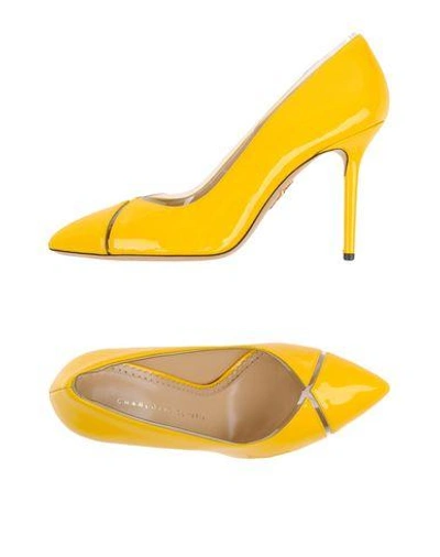 Shop Charlotte Olympia In Yellow