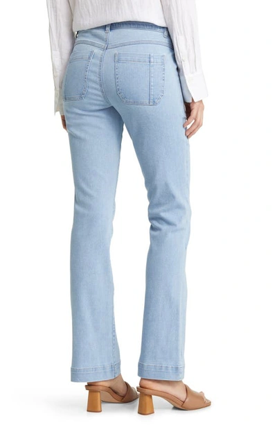 Wit & Wisdom 'ab'solution High Waist Flare Jeans In Light Blue