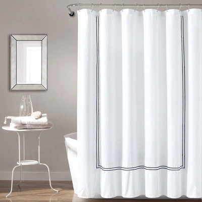 Shop Lush Decor Hotel Collection Shower Curtain