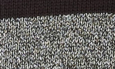 English Factory Metallic Stripe Sweater In Black Multi
