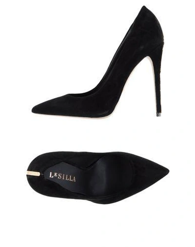 Shop Le Silla Pump In Black