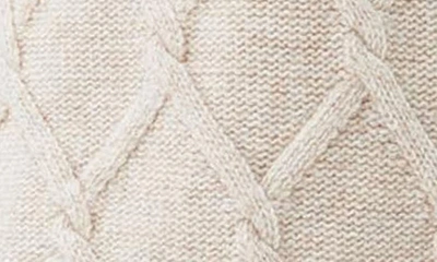 Barbour Perch Wool Blend Turtleneck Sweater In Oatmeal