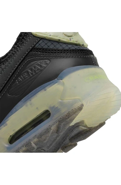 Shop Nike Air Max Terrascape 90 Sneaker In Black/ Grey/ Lime