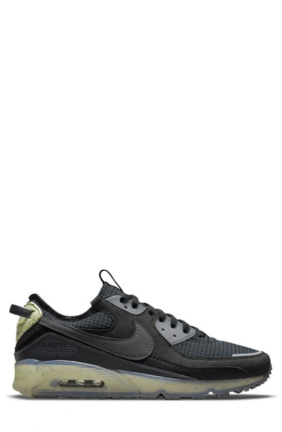 Shop Nike Air Max Terrascape 90 Sneaker In Black/ Grey/ Lime