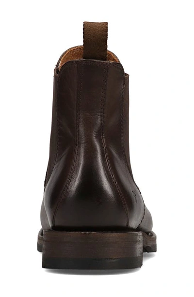 Shop Frye Dylan Chelsea Boot In Chocolate - Volterra