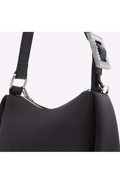 Shop Aldo Diraclya Shoulder Bag In Open Black