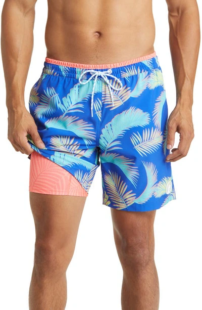 Shop Chubbies En Fuegos 7-inch Swim Trunks In The Retro Palms